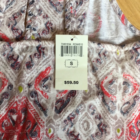 ⭐️BOGO FREE! Crochet Boho Print Tank Top - Picture 5 of 8